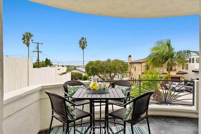 Living area deck.