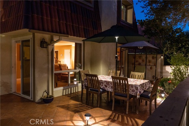 Entertaining Patio night