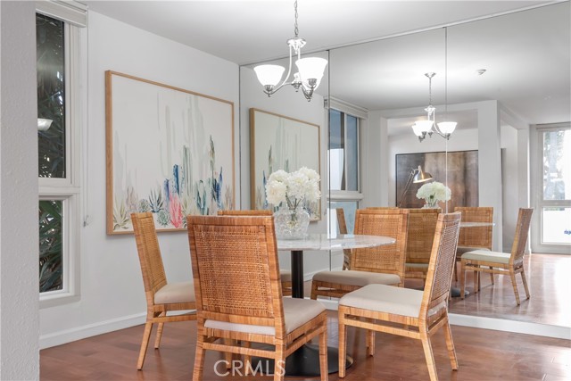 Dining room with space to receive all of your holiday guests