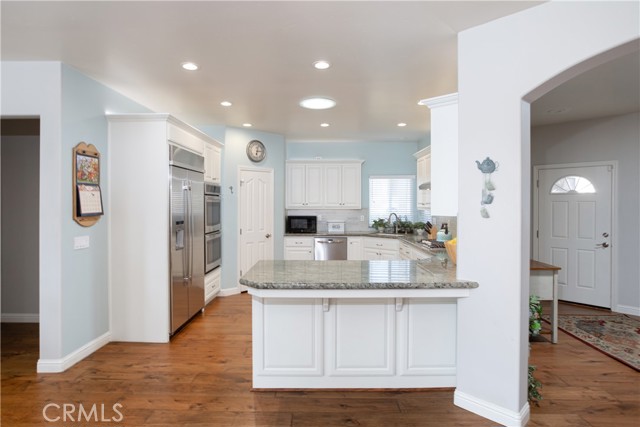 Open kitchen into the family room which is perfect for entertaining family and friends