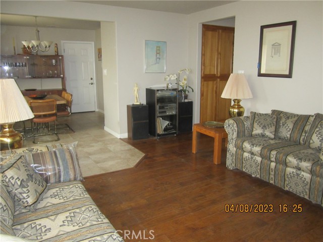 View from Living Room into Dining Area