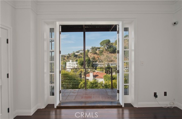 French Door Balcony Entrance