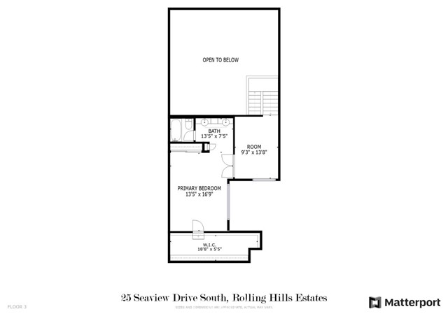 Upper Level Floorplan
