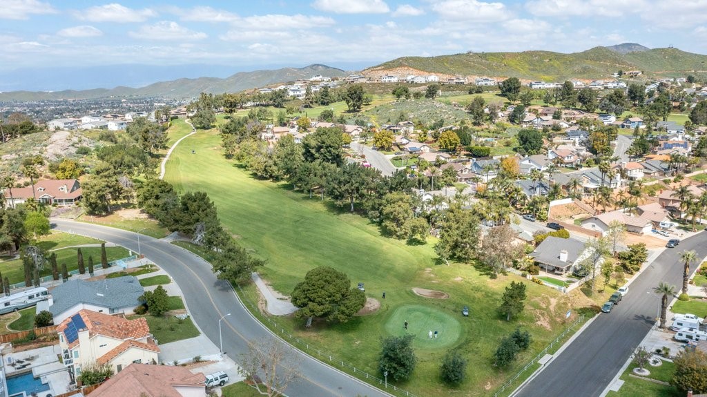 Community and golf course view