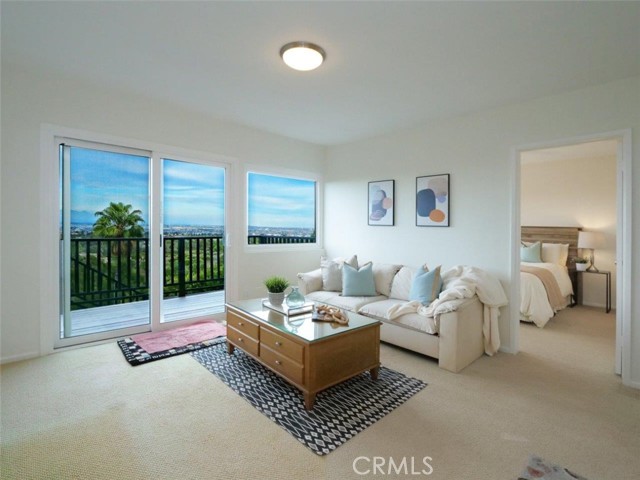 Family Room Looking Out to View