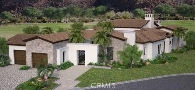 78250 Winnie Way La Quinta, California CONTRACTORS/INVESTORS, This Custom Single-Level Home In The Traditions Community Is Being Sold As-Is. The Home Is Nestled At The End Of Cul-De-Sac And Comes In At 4884 Square Feet With The Main Home Featuring 4 Bedrooms And An Office. The Home Is Constructed With The Flexibility To Lock-Off Two Bedrooms/Baths As A Casita With A Separate Entrance, Which Includes A Location For Under-Counter Refrigerator and Sink. This Brand New Masterpiece With Expansive East Mountain Views While Overlooking The Traditions Golf Course Has Been Completed To Drywall/Texture/Primed Inside And Cabinet Boxes In Place. The Courtyard Entry Provides Access To Both The Main Home And The Casita And Features A Fountain That Needs To Be Completed. You Enter Through The Custom 5' Wide Modern Glass Door Into The Expansive Great Room With 12' Tall Windows. Water Views Throughout The House To The Pool/Spa And Entertaining Backyard Area. The Thoughtful Layout Is Open Concept With A Great Room, Chef's Dream Kitchen, Formal Dining, Pantry, Laundry Room, Office, And Owner's Bedroom With Ensuite Bath. This Home Is Perfect If You Want To Live In Traditions And Put All The Finishes In To Make The Home Yours. Plans Are All Approved With HOA And Permit Is In Place With City. Developers Have Decided To Not Complete Project. Don't Miss Your Opportunity To Enjoy This Incredible New Home!