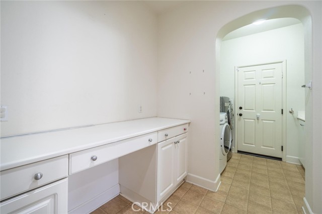 Laundry room area