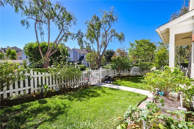 Large front yard
