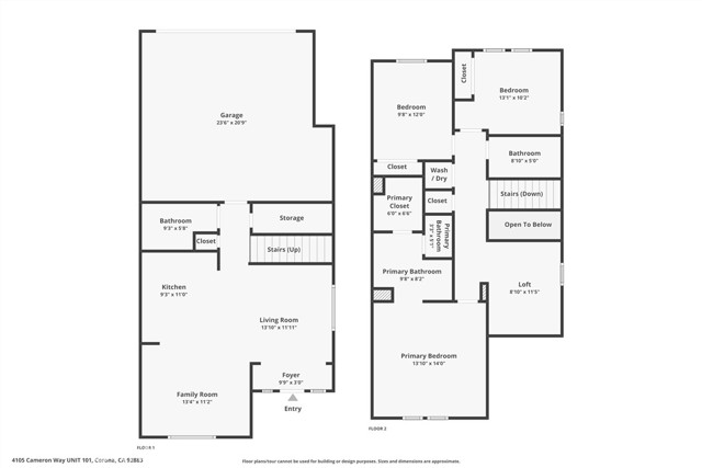 Detail Gallery Image 27 of 39 For 4105 Cameron Way #101,  Corona,  CA 92883 - 3 Beds | 2/1 Baths