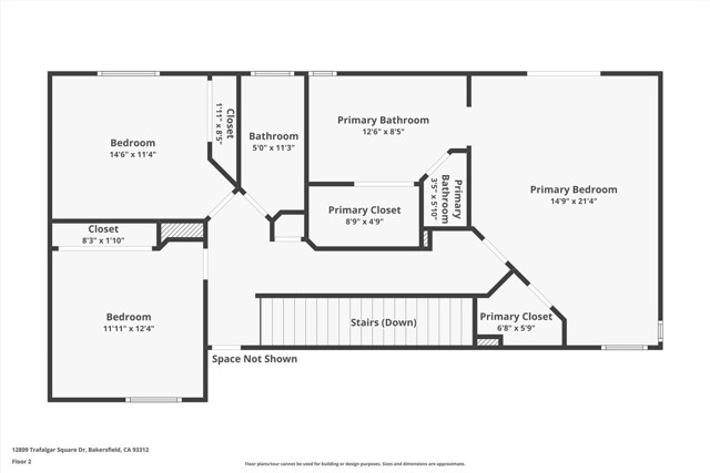 Detail Gallery Image 67 of 67 For 12809 Trafalgar Square, Bakersfield,  CA 93312 - 5 Beds | 3 Baths