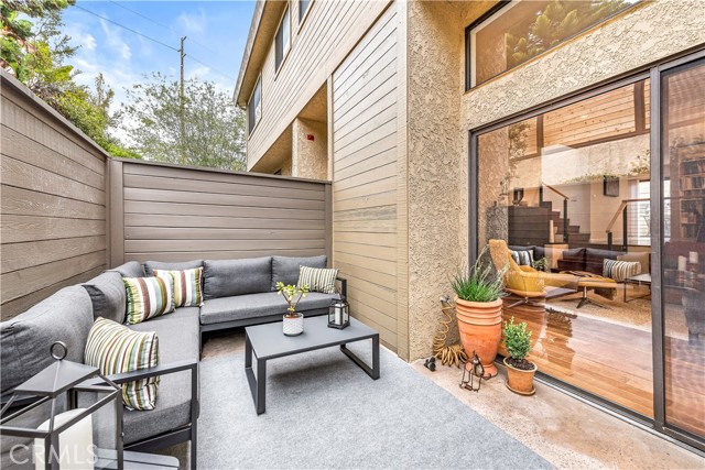 Lovely private enclosed patio