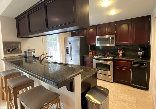 Remodeled kitchen