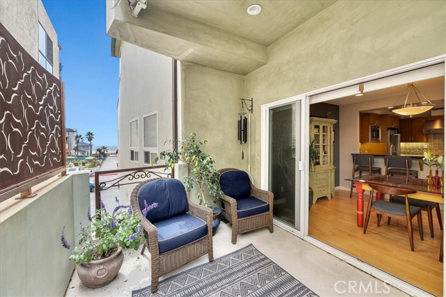 Living room balcony