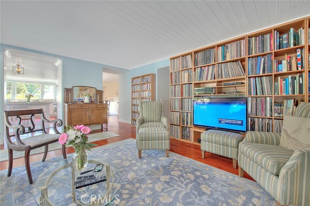 Family room toward kitchen