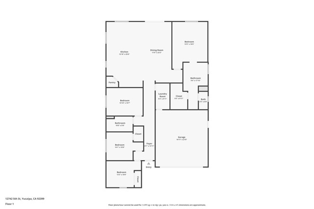 Detail Gallery Image 3 of 24 For 34222 Travis Ln, Yucaipa,  CA 92399 - 3 Beds | 2 Baths