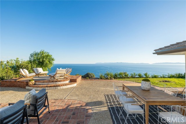 Patio With Panoramic Ocean View