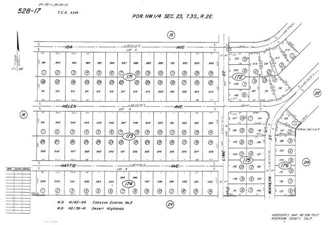 Detail Gallery Image 5 of 5 For 0 Helen Ave, Cabazon,  CA 92230 - – Beds | – Baths