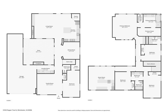 Detail Gallery Image 55 of 55 For 31923 Pepper Tree St, Winchester,  CA 92596 - 5 Beds | 3/1 Baths