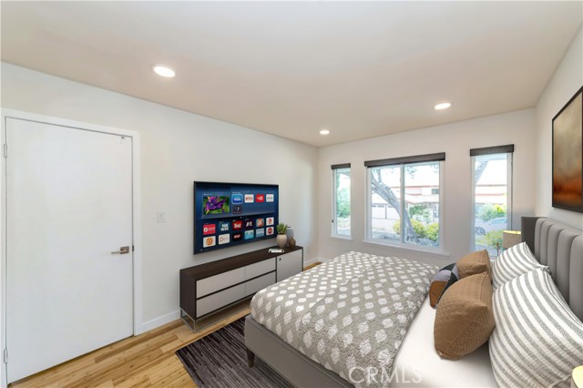 Virtual Staged Bedroom