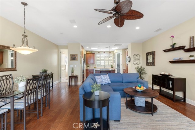 Living room/dining area