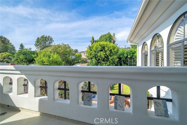 bedroom balcony