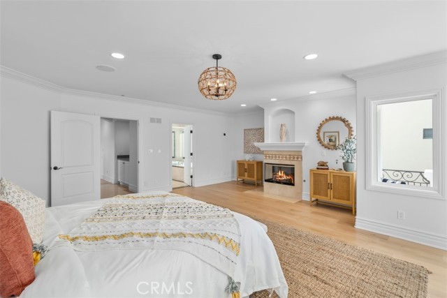 Primary Bedroom with Fireplace