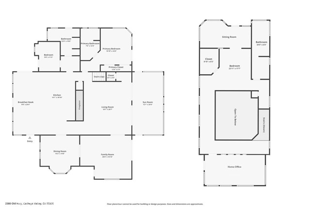 Detail Gallery Image 75 of 75 For 2380 Old Highway, Catheys Valley,  CA 95306 - 2 Beds | 3 Baths