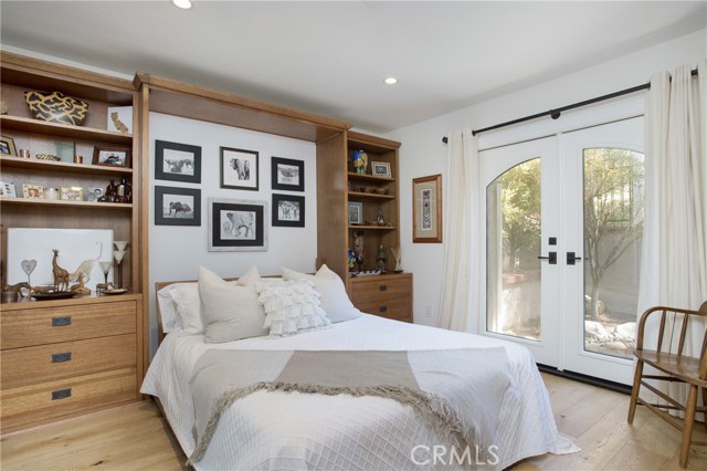 Guest Bedroom with Murphy bed and private patio