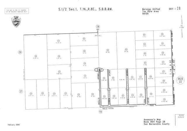 Detail Gallery Image 5 of 5 For 0 Valle Vista Rd, Twentynine Palms,  CA 92277 - – Beds | – Baths