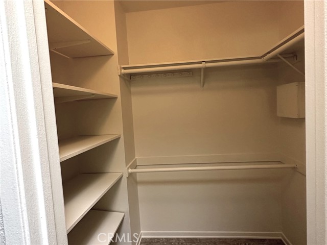 Walk-In Closet in Master Dressing Area