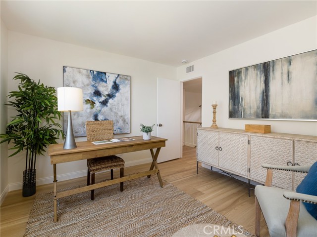 Upstairs Office/Bedroom with ocean view