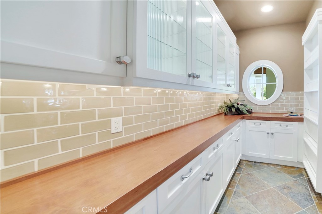 butlers pantry with huge storage