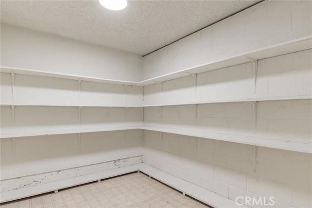 Laundry room large storage space