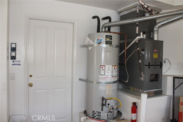 Water Heater and Newer Furnace View