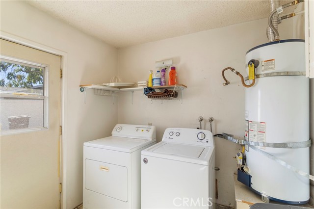 Indoor separate laundry room