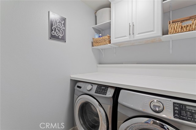 Upstairs Laundry room