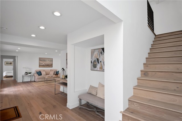 Entrance to Downstairs Family Room