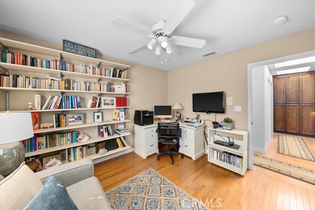 5th bedroom with built ins