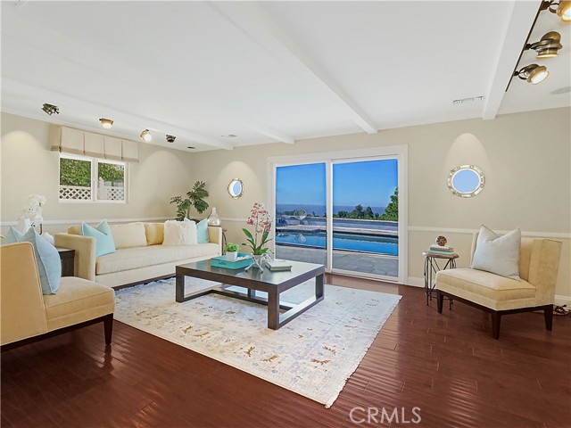 Family Room looking out to View