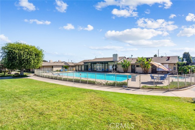 Looking out onto the pool at 999 Valley Boulevard #34