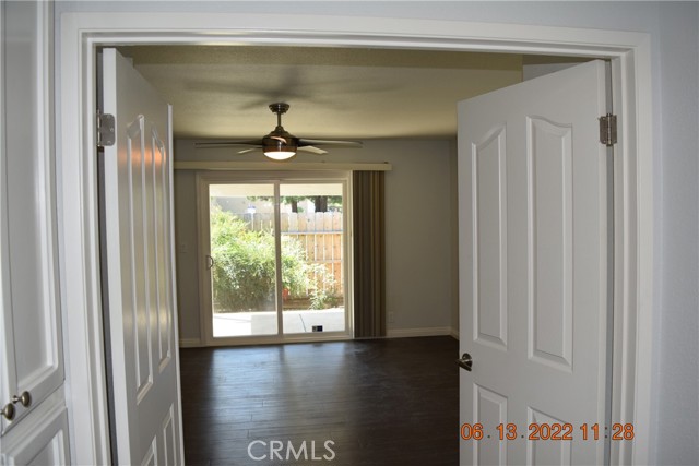 Master Bedroom double door.