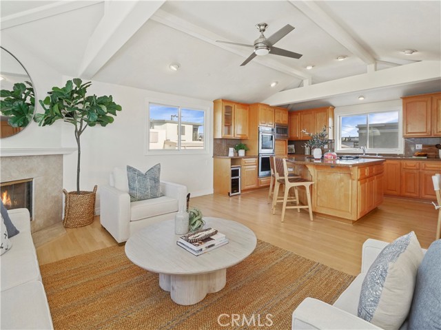 kitchen view from family room