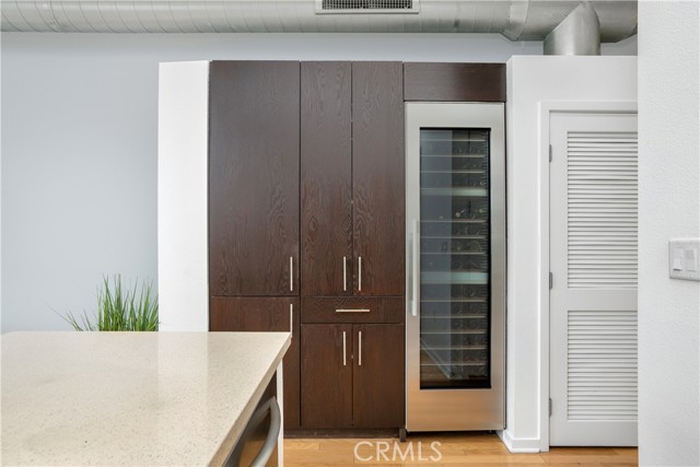 Wine Refrigerator & Built-in cabinets