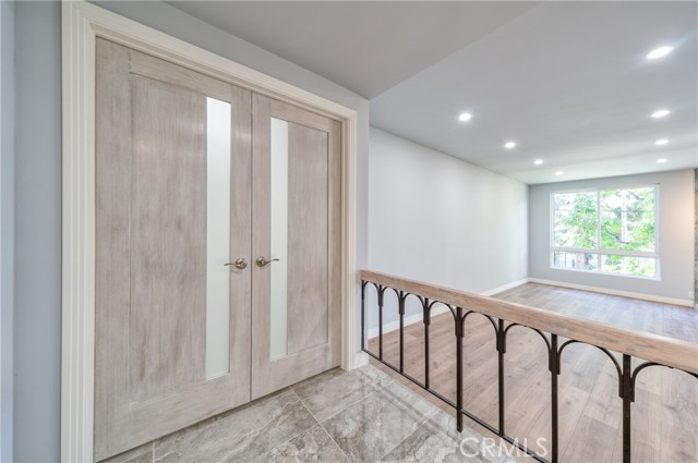 Double Door Entry to the Master Bedroom