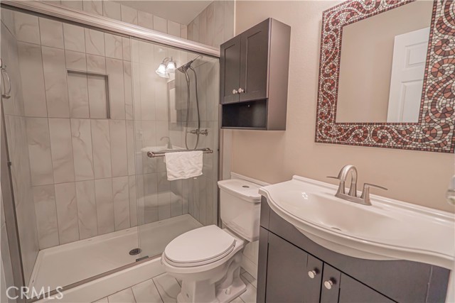 Primary Bathroom with Tub & Shower