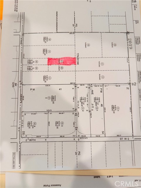 Detail Gallery Image 2 of 8 For 83 St W ,Avenue K Vacant Land, Lancaster,  CA 93536 - – Beds | – Baths