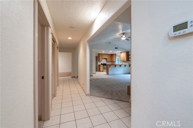 Hallway facing Entry and Dining Room