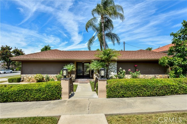 NORTH OF THE WHITTIER BLVD. Ready to move in. May be possible for a residential care facility. An Unique one of a kind property. One Level 4 Beds and 2 Bath rooms with POOL and KOI Pond in a courtyard setting with a Bridge to Master Bedroom. Upgraded Bathrooms. Corner LOT close to 9000 Sqft.  and Building over 2000 Sqft. Double sided Fireplace. Laundry room with access to Pool area. Backyard for entertaining. 2 Car Garage and Plenty of street parking Heart of Orange county. NO HOA. Walk to a Major Shopping center, Grocery stores, Restaurants, Banks, Pharmacies, Place of worship and Many other shops.