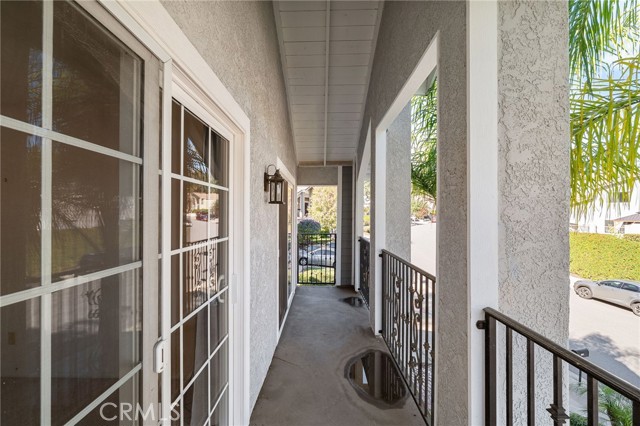 Balcony off secondary bedrooms
