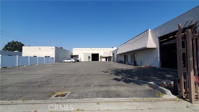 another view of compound from curb